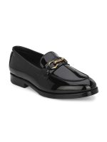 STANPHORD Mens Ascent Formal Shoes |Patent Faux Leather Office Wear Slip-on Shoes | Shinny & Glossy | Buckle Design | Comfortable |Perfect for Formal Wear, Business Casual, and Parties - Image 6