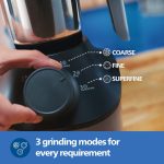 Philips HL7770/00 Mixer Grinder, 800 Watt Powerful motor, 3 Jars, MicroGrind technology : Grind even 1 pepper; Choose Coarse, Fine, or Superfine for perfect textures every time - Image 3