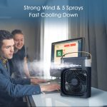 Exxelo 15 Year Warranty Mini-cooler-for room-cooling-mini-cooler-ac-portable-air-conditioners-for Home-Office-Artic-Cooler-3-In-1-Conditioner-Humidifier-Purifier-Mini-Disposable underpads_Multicolor - Image 6