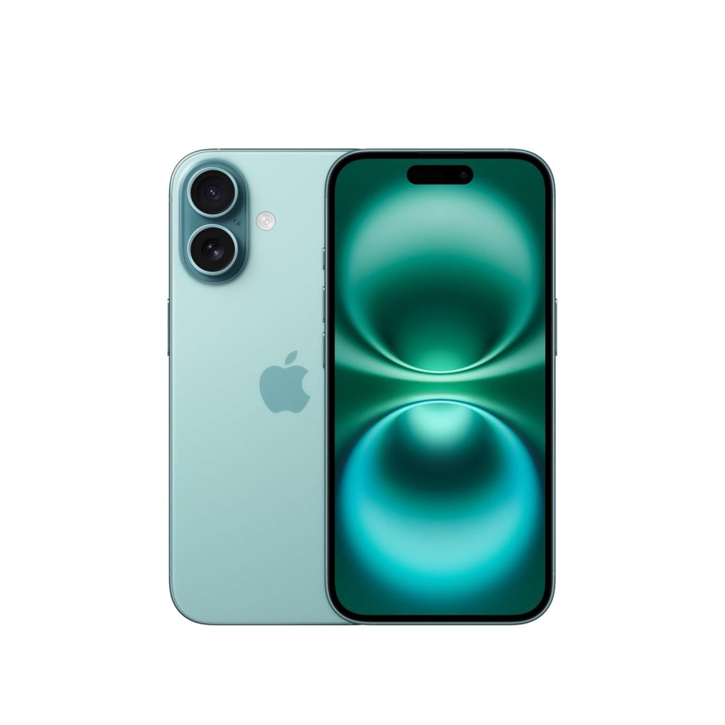iPhone 16 512 GB: 5G Mobile Phone with Camera Control, A18 Chip and a Big Boost in Battery Life. Works with AirPods; Teal