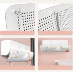 ALMEKAQUZ Air Conditioner Deflector,Adjustable Outlet Shield Air Wing Wall Mounted Deflector, air conditioning universal wind deflector cover,Suitable for Home, Office,Meeting Room - Image 6