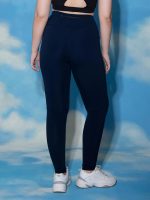 Clovia Women's Snug Fit High Rise Ankle-Length Activewear Sport Tights - Image 3