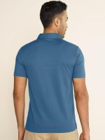 DAMENSCH Constant Men's All-Degree Thermoregulating Pique Contrast Neck Polo T-Shirt - Image 5