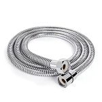 BonKaso Stainless Steel Rust Free Flexible For Health Faucet Hand Showers Hose Pipe Lenght 1M Extension Upto 1.5M