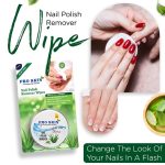 PROSKIN Nail Polish Remover Wipes | Nail Paint Remover Tissue | Round Pads | Formulated with Argan Oil, Olive Oil, Vitamin E | One Wipe Cleans 10 Nails (Aloe Vera, 60 Pads) (Pack of 2) - Image 3