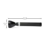 IBELL FL8359 Rechargeable Torch Flashlight,Long Distance Beam Range, Aircraft Aluminium Body with Ultra Bright LED Light(Black) - Image 6