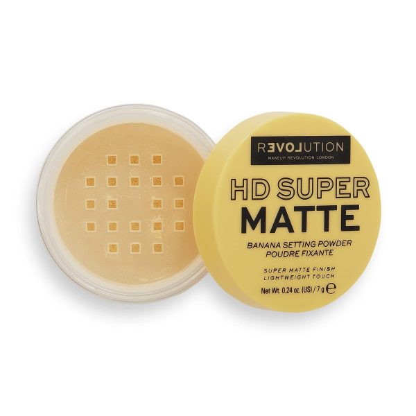 Revolution Relove Compact powder matte banana loose powder