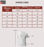 RodZen Oversized Pure Cotton Round Neck Printed Loose Fit T-Shirt for Men - Image 5
