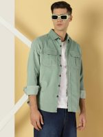 Thomas Scott Men's | Premium Corduroy | Slim Fit | Long Sleeve | Double Pocket | Spread Collar |Casual Shirt for Men. - Image 2