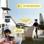 Trueview 3+3Mp 4G Mini Pt Solar Powered Linkage Security Camera, 1296p Advanced CCTV Surveillance Solution, Outdoor Camera, Water Proof, 2 Way Talk - Image 6