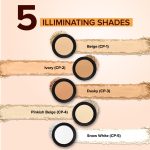 COLORESSENCE Starlet Compact Powder for Setting Base| Oil Control Lightweight Formula | With Free Applicator Puff | Ivory Beige - Image 5
