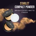 COLORESSENCE Starlet Compact Powder for Setting Base| Oil Control Lightweight Formula | With Free Applicator Puff | Ivory Beige - Image 3