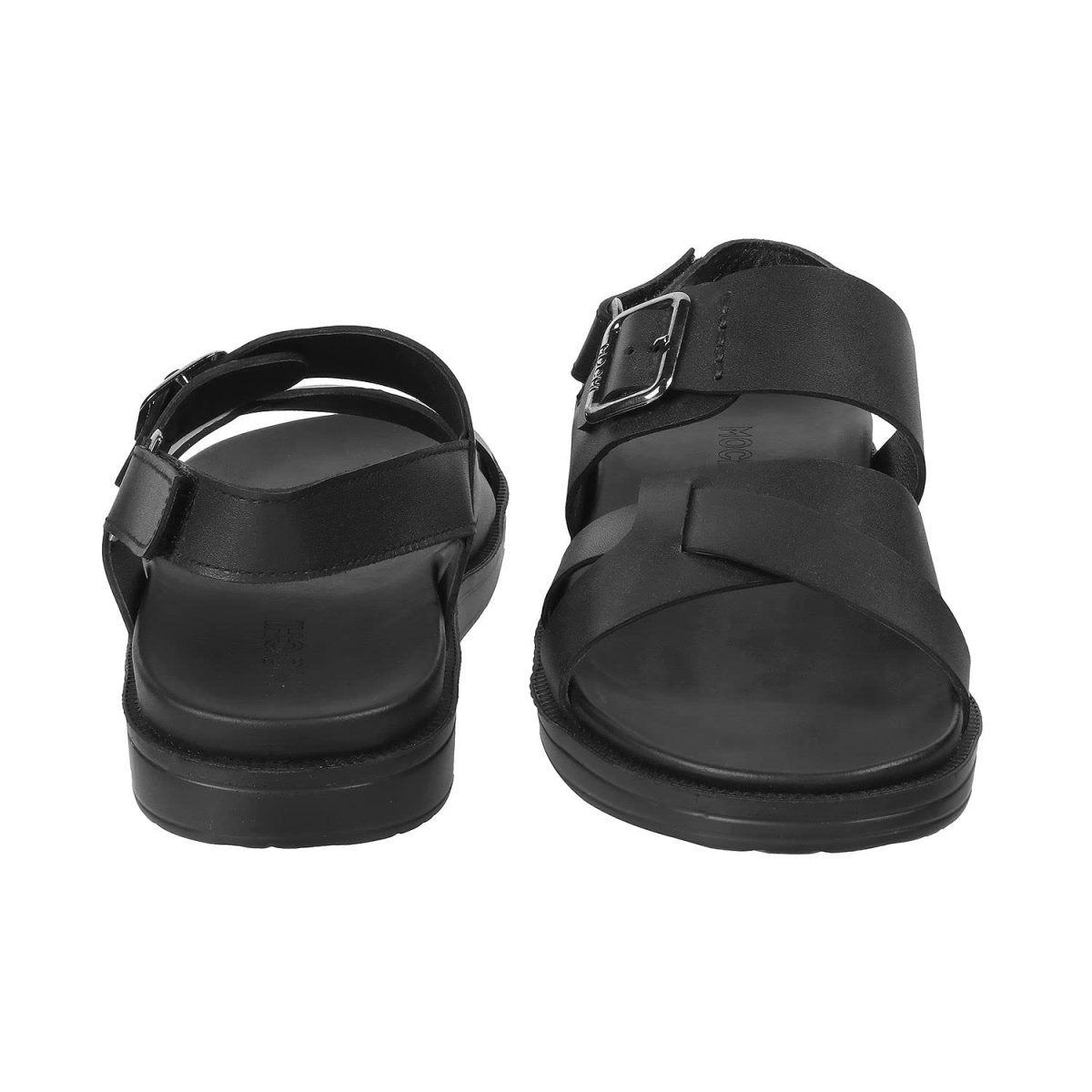 Mochi Men's Faux Leather Stylish Sandals - Image 5