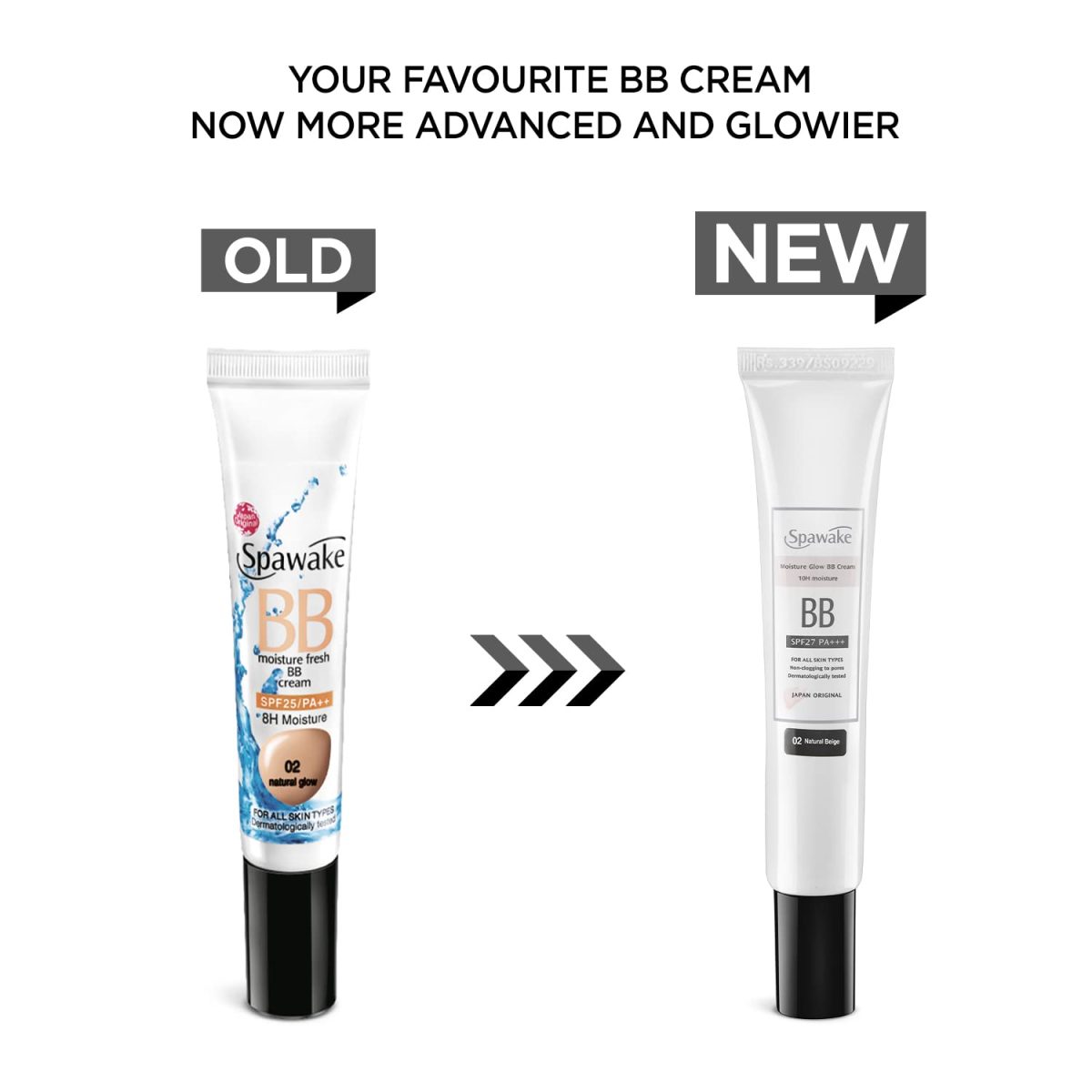Spawake BB Cream 02 Perfect Glow With SPF25/PA++, All Skin Types, 30g, Natural Full-Coverage - Image 2