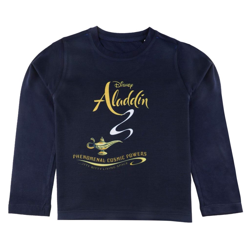 Aladdin by Wear Your Mind Boy's Regular Fit Long Sleeve Top
