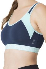 Van Heusen Women's Cotton Non-Padded Wireless Light Impact Sports Bra - Anti Bacterial, Full Coverage - Image 5