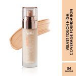 Glam21 Velvet Touch Oil Control Silk Foundation|Waterproof, High Coverage, Velvet Matte Finish,Ultimate Full coverage, Lightweight and Breathable,SPF 35 Long Lasting|Almond-50gm - Image 2
