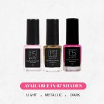 YUHME - IN5 Nail Polish - 5ml (Pack of 1) - Crystal Clear | Nail Paint - Art - Beauty - Make up Products | Top Coat - Long Lasting - Quick Dry - Vegan - Cruelty Free - 21 Free - Image 4