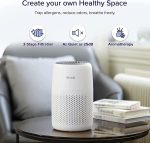 LEVOIT Core Mini Air Purifier For Coverage Area 183 Sq Ft, H13 Truehepa Filter, Remove 99.97% Dust, Smoke, & Pollen, With Fragrance Sponge, (2 Years Warranty), White - Image 3