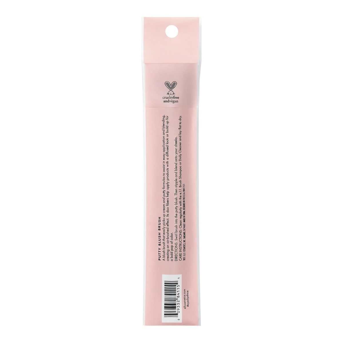 e.l.f. Putty Blush Brush, Vegan Makeup Tool, Flawlessly Applies Putty & Cream Formulas, Creates Airbrushed Effect 1 Count (Pack of 1) - Image 6
