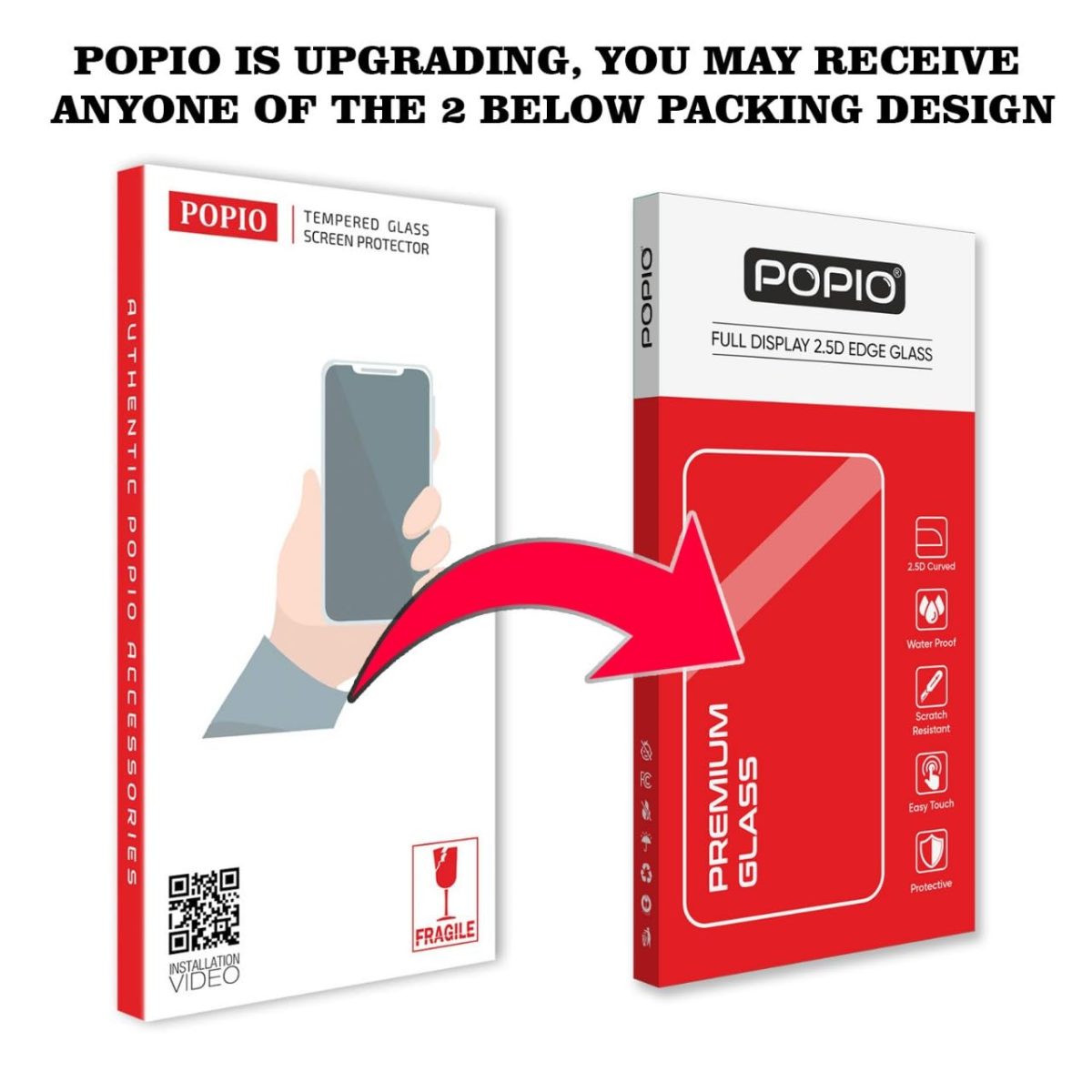 POPIO Privacy Tempered Glass Compatible for iPhone 13/13 Pro / 14 (Black) Edge to Edge Coverage with Easy Installation kit, Anti-Spy Tempered Glass Privacy Screen Protector - Image 2