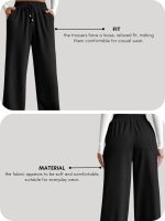 Leriya Fashion Women's Regular Fit High Rise Trouser | High Waist Trouser | Summer Track Pants | Casual Trousers - Image 4