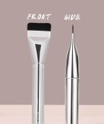 2 Pcs Foundation Brushes for Makeup, Foundation Brush, Makeup Brush Ultra Thin Straight Line Foundation Flat Head Facial Mask No Trace No Powder Concealer - Image 6