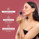RIELLE Touch of Love Lip & Cheek Tint For Women - Creamy Matte Finish & Easy to Blend Smooth Formula | Enriched with Vitamin E | For Lips, Cheeks & Eyelids | Shade : 203 Pecan Pout - 8gm - Image 3