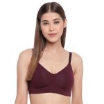 Enamor Women's Everyday Cotton T-Shirt Bra - Non-Padded, Non-Wired, Full-Coverage, Pinch-Free, Ultra-Smoothing Design - Image 4