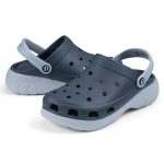 DOCTOR EXTRA SOFT Men's Double Color Comfy Casual Sports Clogs/Sandals with Adjustable Back Strap for Adult| Comfortable & Lightweight| Stylish & Anti-Skid|Waterproof Daily Use Mules Gents/Boys D-551 - Image 5