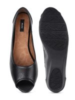 Bata Womens Sarina Peeptoe Ballerinas, (6514041) - Image 4
