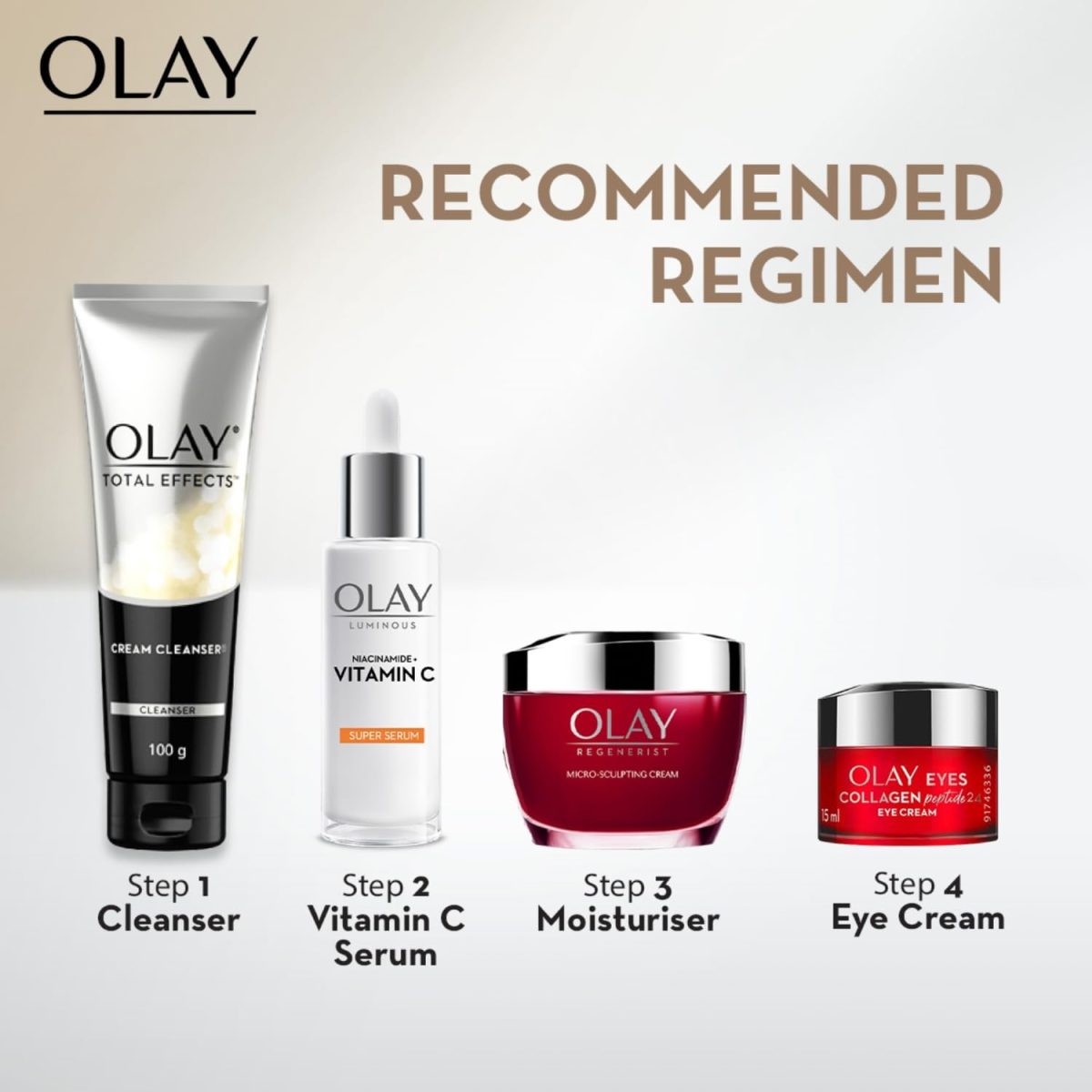 Olay Total Effects Cleanser |with Salicylic Acid & Exfoliating Silica beads |Throughly cleanse and exfoliate skin for glowing, younger looking skin |Suitable for Normal, Dry, Oily & Combination skin |100 gm - Image 6