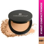 COLORESSENCE Starlet Compact Powder for Setting Base| Oil Control Lightweight Formula | With Free Applicator Puff | Ivory Beige - Image 2