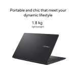 ASUS Vivobook 15, 15.6-inch (39.62 cm) FHD, Intel Pentium Gold 7505, Thin and Light Laptop, (8GB RAM/256GB SSD/Intergrated Graphics/Windows 11 Home/Indie Black/1.8 Kg), X1500EA-EJ111WS - Image 5