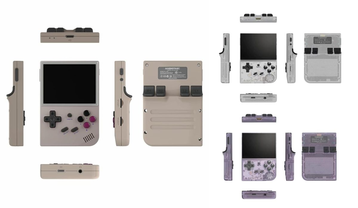 New World Anber-nic RG35XX 2024 Retro Handheld Game Console Linux System HDMI and TV Output 3.5 Inch IPS Screen 64G TF Card Classic Games 2600mAh Battery, Best Gift for Child - Image 4