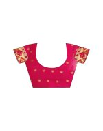 SIRIL Women's Paithani Silk Saree | Chandrakor Paithani Saree With Unstitched Blouse Piece - Image 9