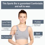 STOGBULL Sports Bra Combo Pack for Gym Yoga Exercise Running Workout Regular Daily use - Image 4