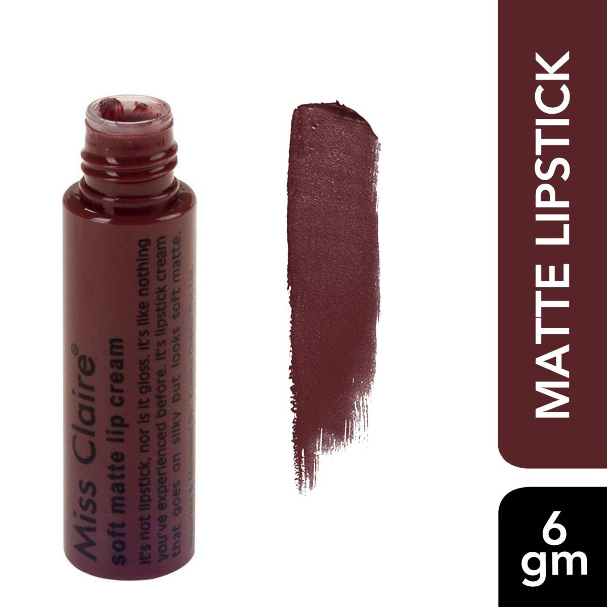 Miss Claire Soft Matte Lip Cream, 55 Pink, 6 g - Image 2