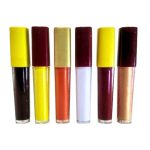 Kumkum Sindoor Liquid Bindi 6 Multicolour and Matte Finish, Chemical Free 9g (Pack of 6) for Women & Girls
