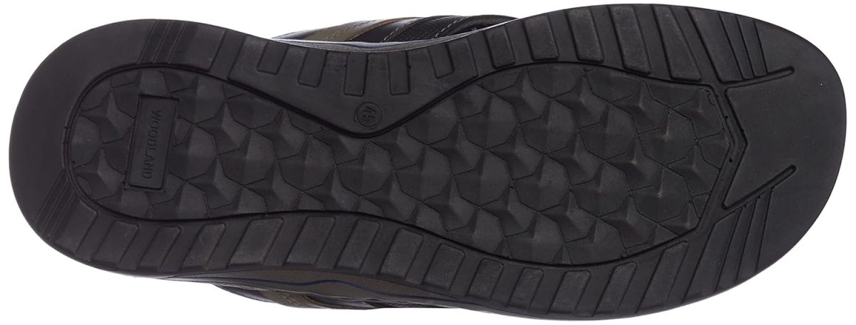 Woodland Men's Leather Slippers - Image 5