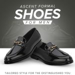 STANPHORD Mens Ascent Formal Shoes |Patent Faux Leather Office Wear Slip-on Shoes | Shinny & Glossy | Buckle Design | Comfortable |Perfect for Formal Wear, Business Casual, and Parties - Image 2