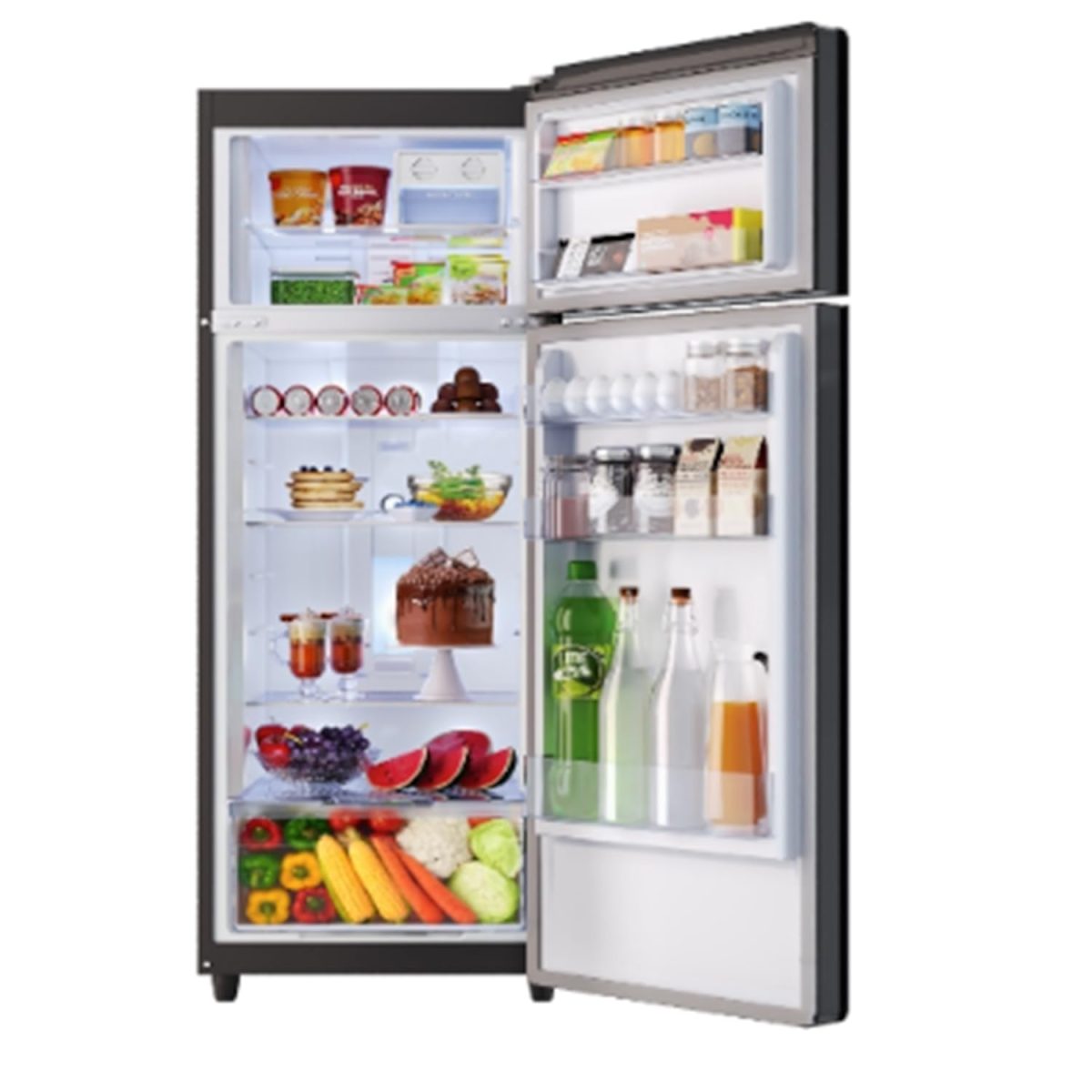 Godrej 233 L 2 Star Frost Free Nano Shield Technology Inverter Double Door Refrigerator (RT EONCRYSTAL 280B RI OB, Onyx Blue) - Image 4
