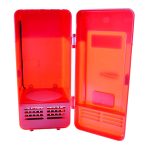 LOOM TREE® USB Mini Fridge Drink Cooler Refrigeration System Small Refrigerator Red Kitchen, Dining & Bar | Bar Tools & Accessories | Ice Buckets & Wine Coolers - Image 2