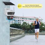 Trueview 3+3Mp 4G Mini Pt Solar Powered Linkage Security Camera, 1296p Advanced CCTV Surveillance Solution, Outdoor Camera, Water Proof, 2 Way Talk - Image 5