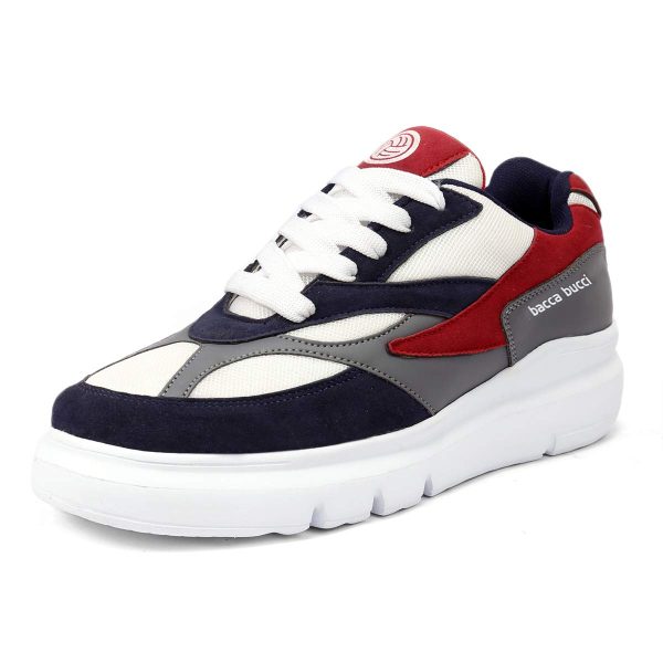 Bacca Bucci Men Lace Up Running Shoes