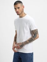 Veirdo® Regular Fit Half Sleeves Round Neck Solid Pure Cotton T-Shirt for Men (Available in White, Black, Swan White, Mustard, Maroon, Green, Lilac, Navy, Red Color) - Image 2