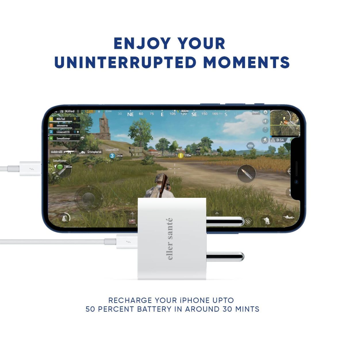 Charger Original 20W Adapter Fast USB Type C for iPhone 16/16 Plus/16 Pro/16 Pro Max, 15/15 Plus/15 Pro/15 Pro Max, iPhone 14/13/12 & Others PD 3.0 20 Watt BIS Certified 2 Years Warranty - Image 5
