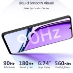 realme NARZO N61 4G Smartphone 6+128GB Black,6.56-inch Screen,90Hz Display,5000mAh Battery, 32MP Camera,UNISOC T612, IP544 Dust & Water Resistant,Bend Resistant Drop Resistant - Image 4