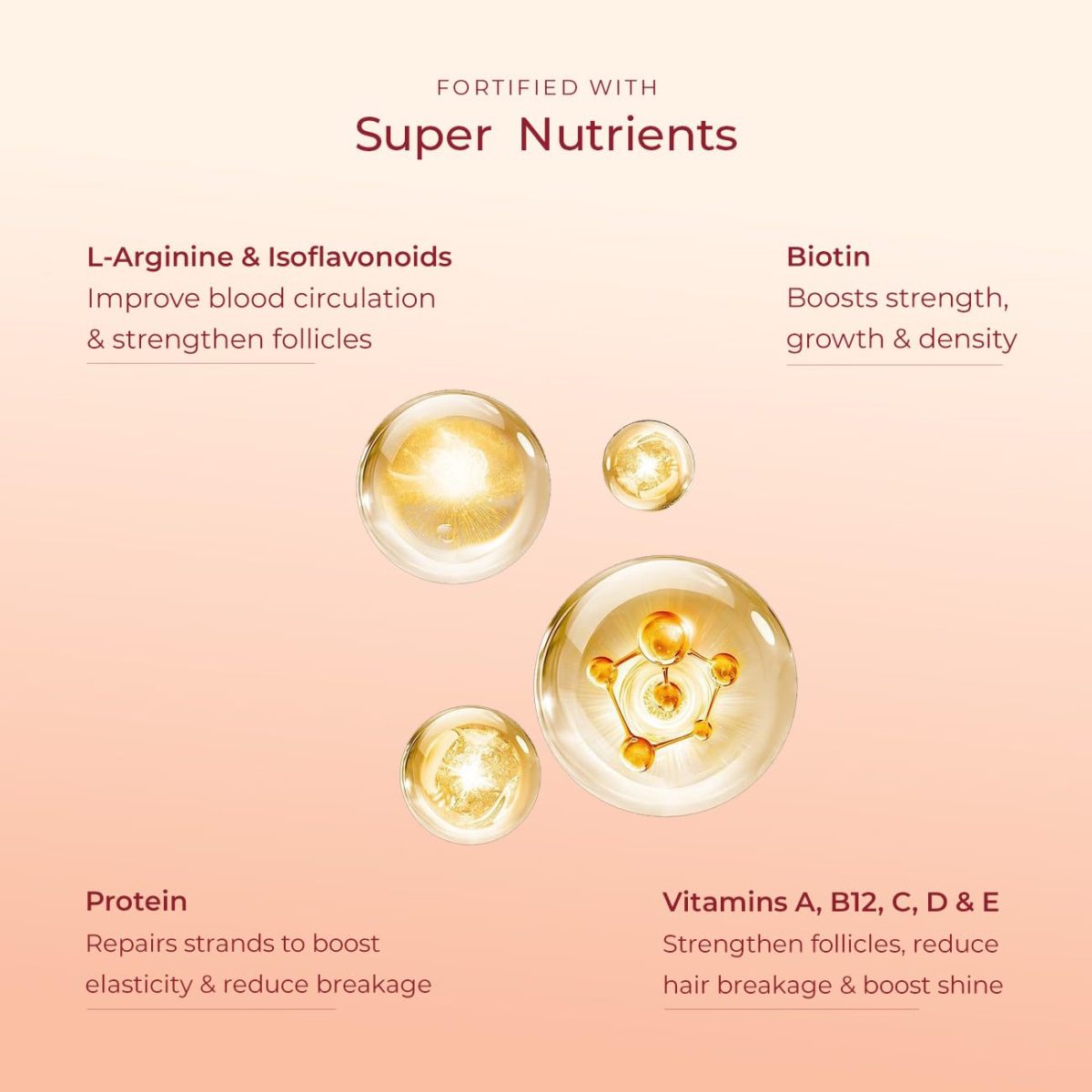 Arata Super Shampoo (150ml) with Argan Oil, Biotin & Soy Protein| Prevents Hair loss | Boosts Hair Thickness | Reduces Breakage | Fights Microbial Infections | Adds Shine | Shampoo For Women & Men - Image 5