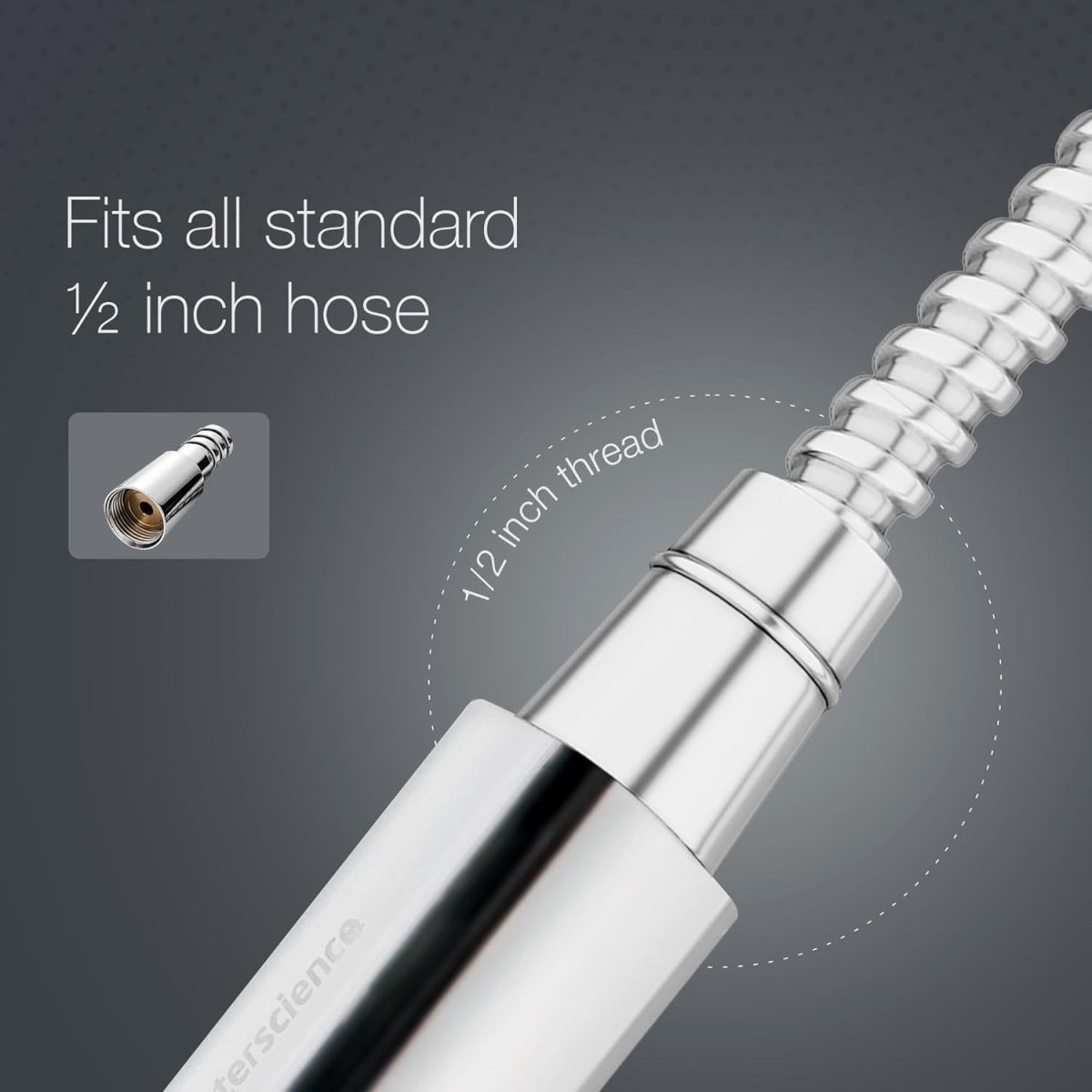 WaterScience Water Saving Health Faucet for Toilet | Jet Spray | 2 Flow Modes | Chrome Finish | Without Hose - PURO-HFE-224 - Image 5